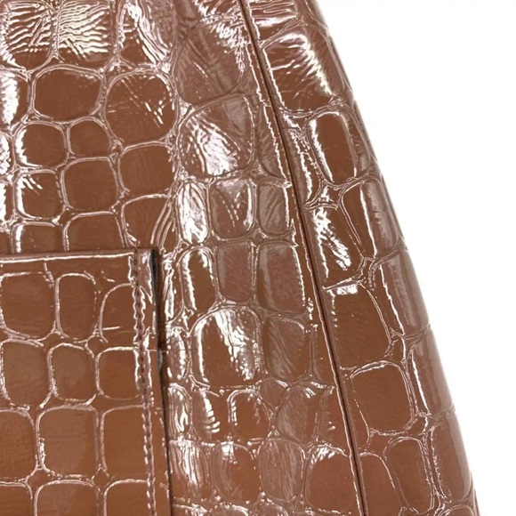 Halogen Atlantic-Pacific Croc Embossed Mini
Skirt - Size Small - Picture 10 of 10